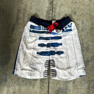 NWOT men’s size 30 swim trunks. R2D2 Star Wars